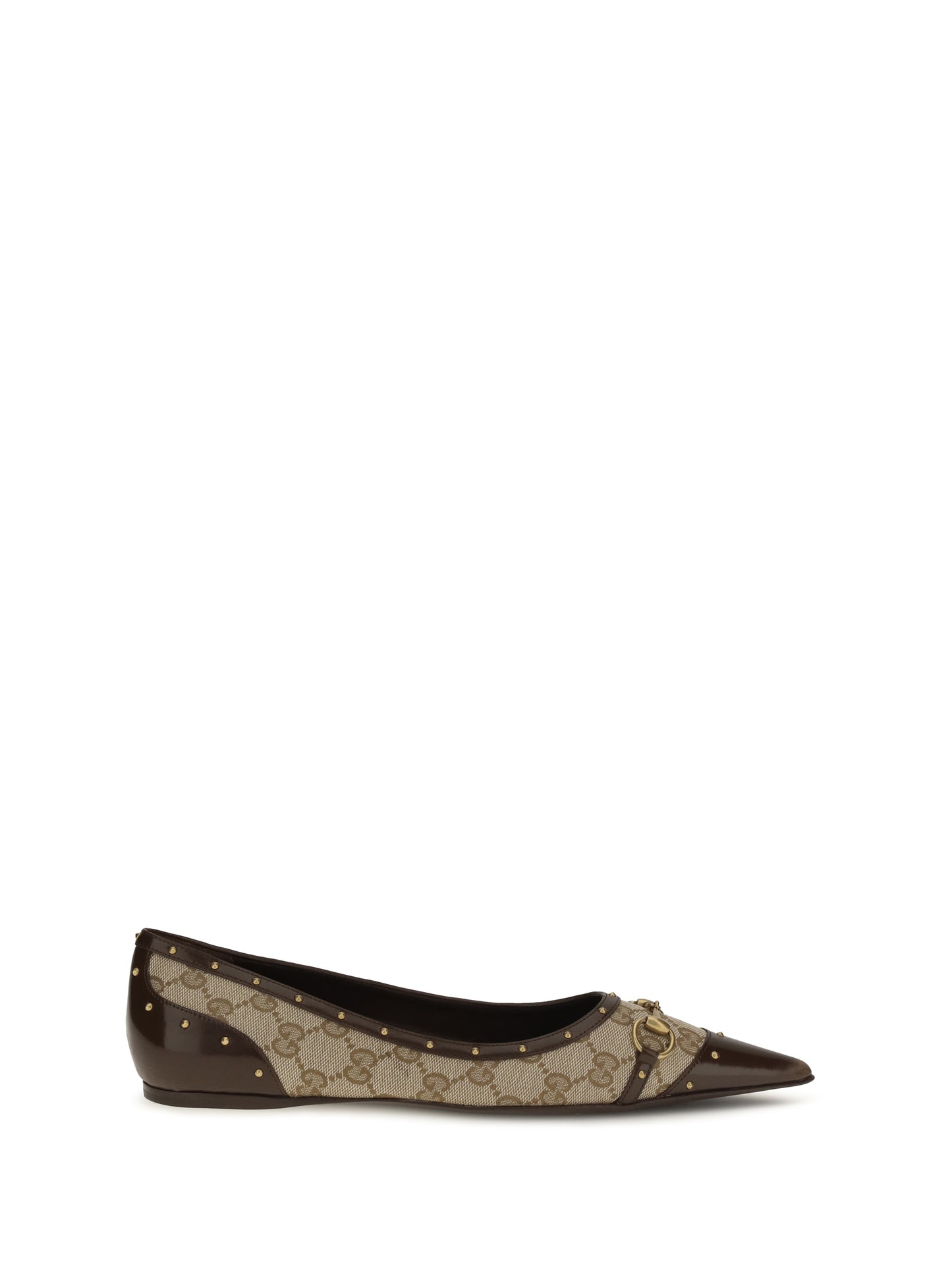 Ballet Flats Savoy Gold Trim