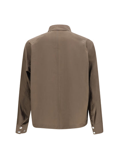 Cotton Typewriter Jacket Taupe