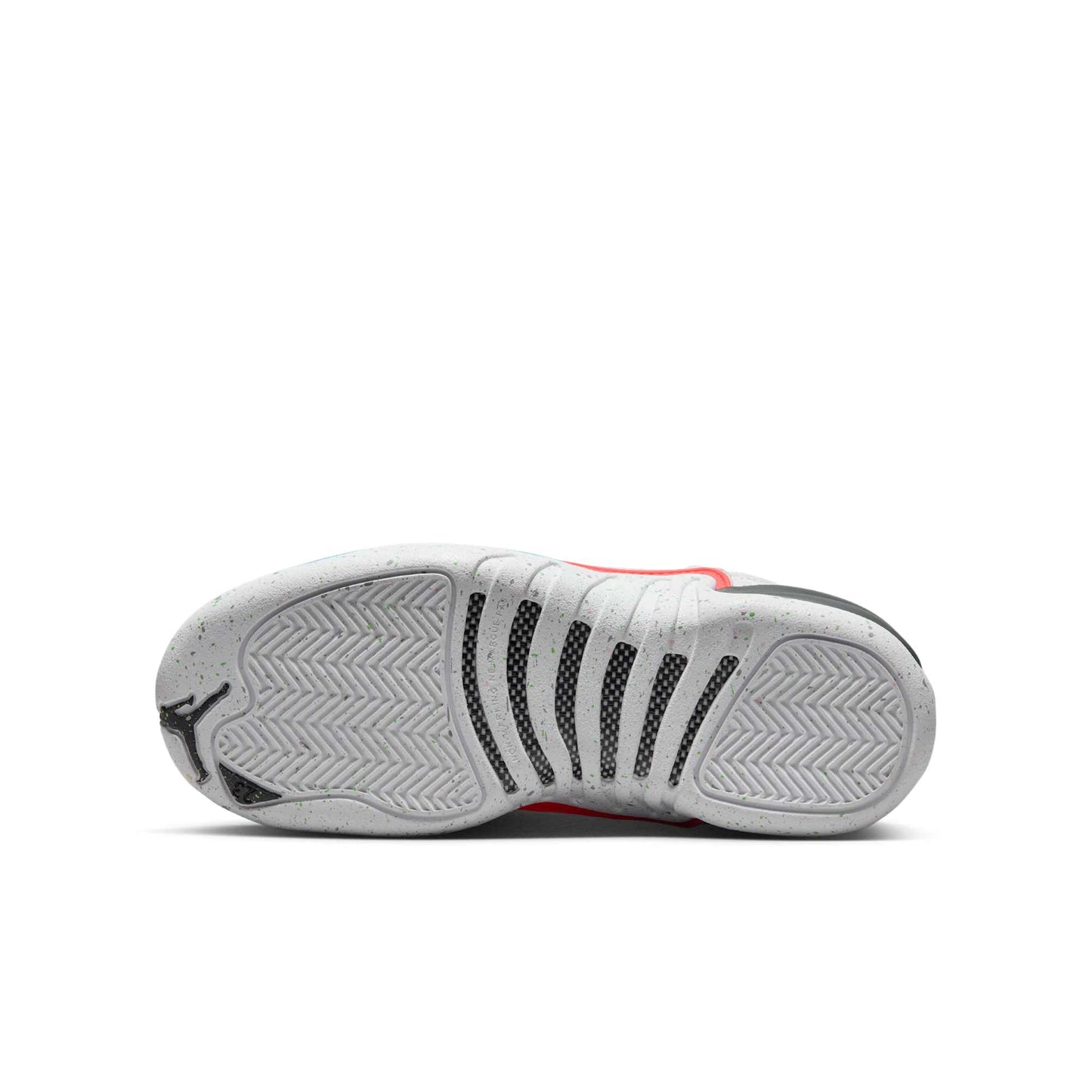 Air Jordan Grade School Retro 12 'White Vapor Green Gs' Sneakers