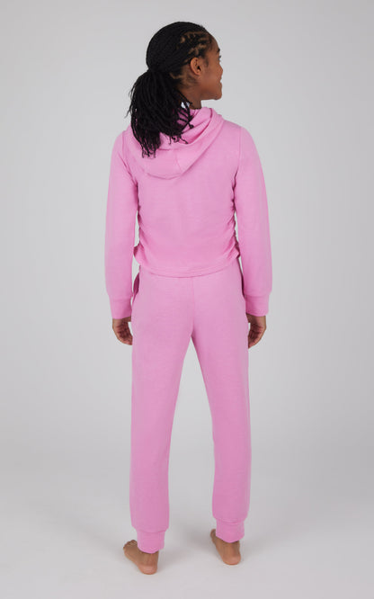 Girls 2 PC Terry Brushed Hoodie and Jogger