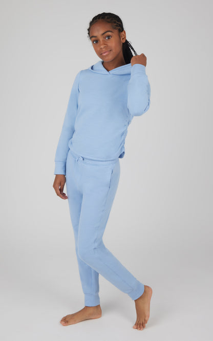 Girls 2 PC Terry Brushed Hoodie and Jogger