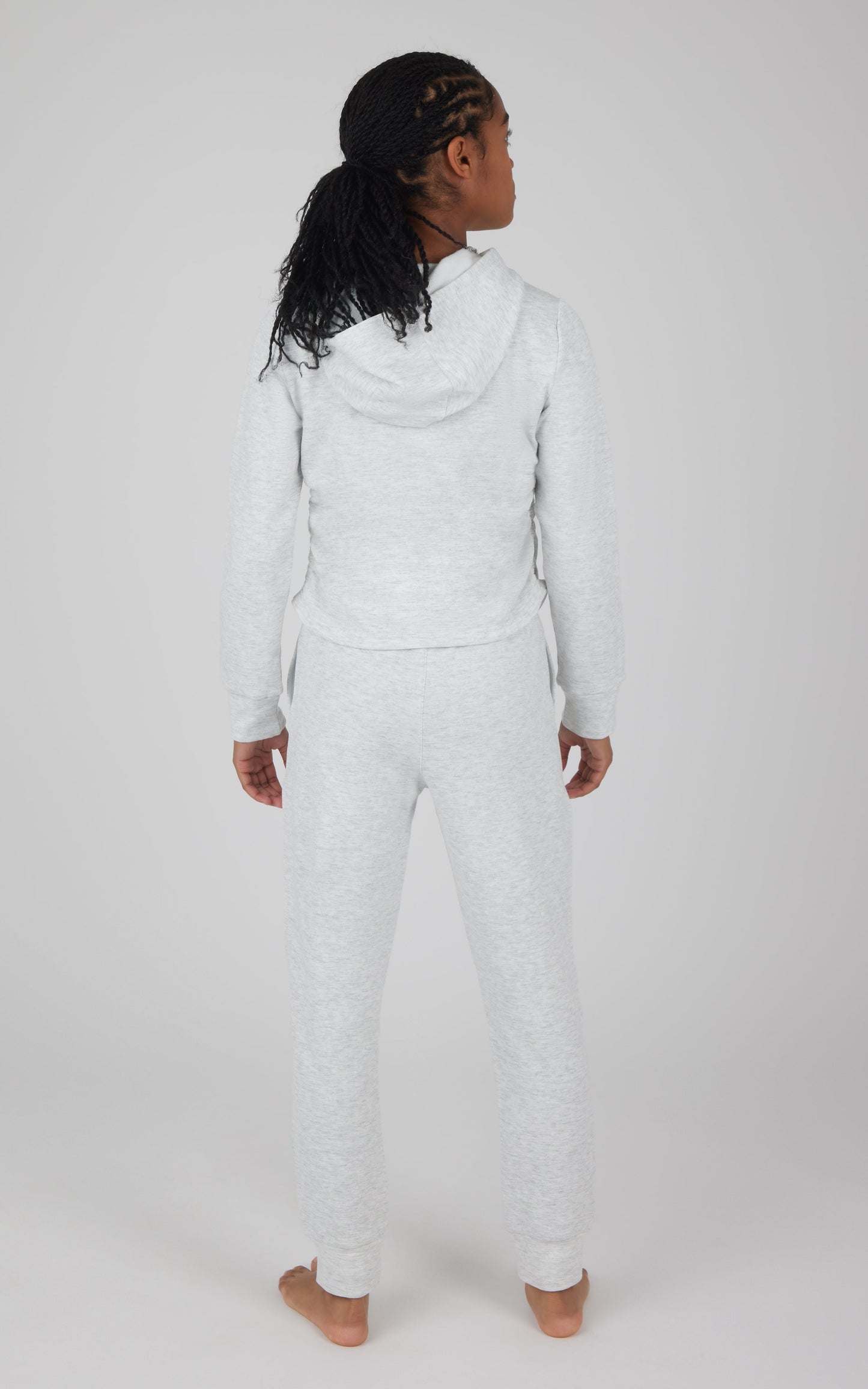 Girls 2 PC Terry Brushed Hoodie and Jogger