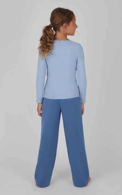 Girls Heavenly Rib School's Out Square Neck Top and Pant