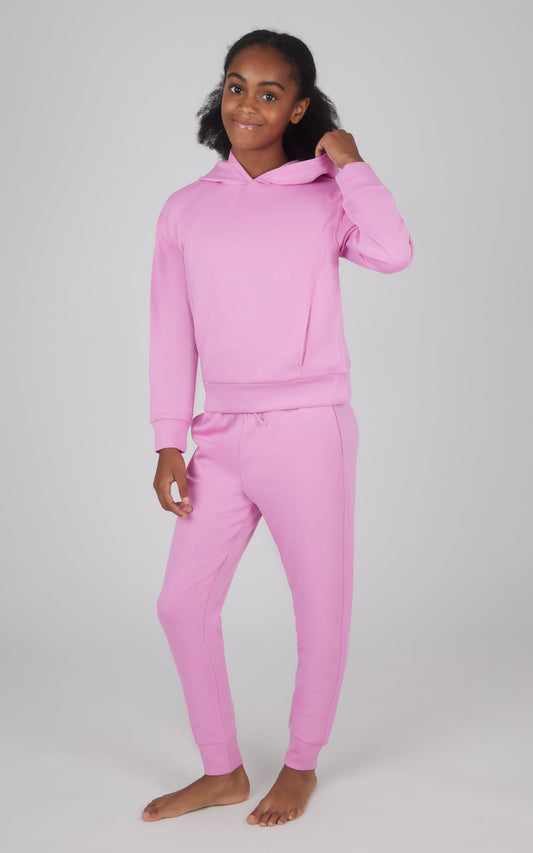 Girls 2 PC Pullover Hoodie + Jogger Set