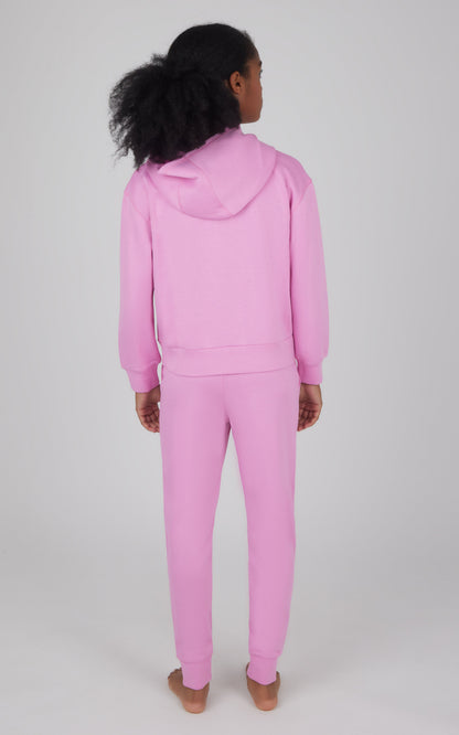 Girls 2 PC Pullover Hoodie + Jogger Set