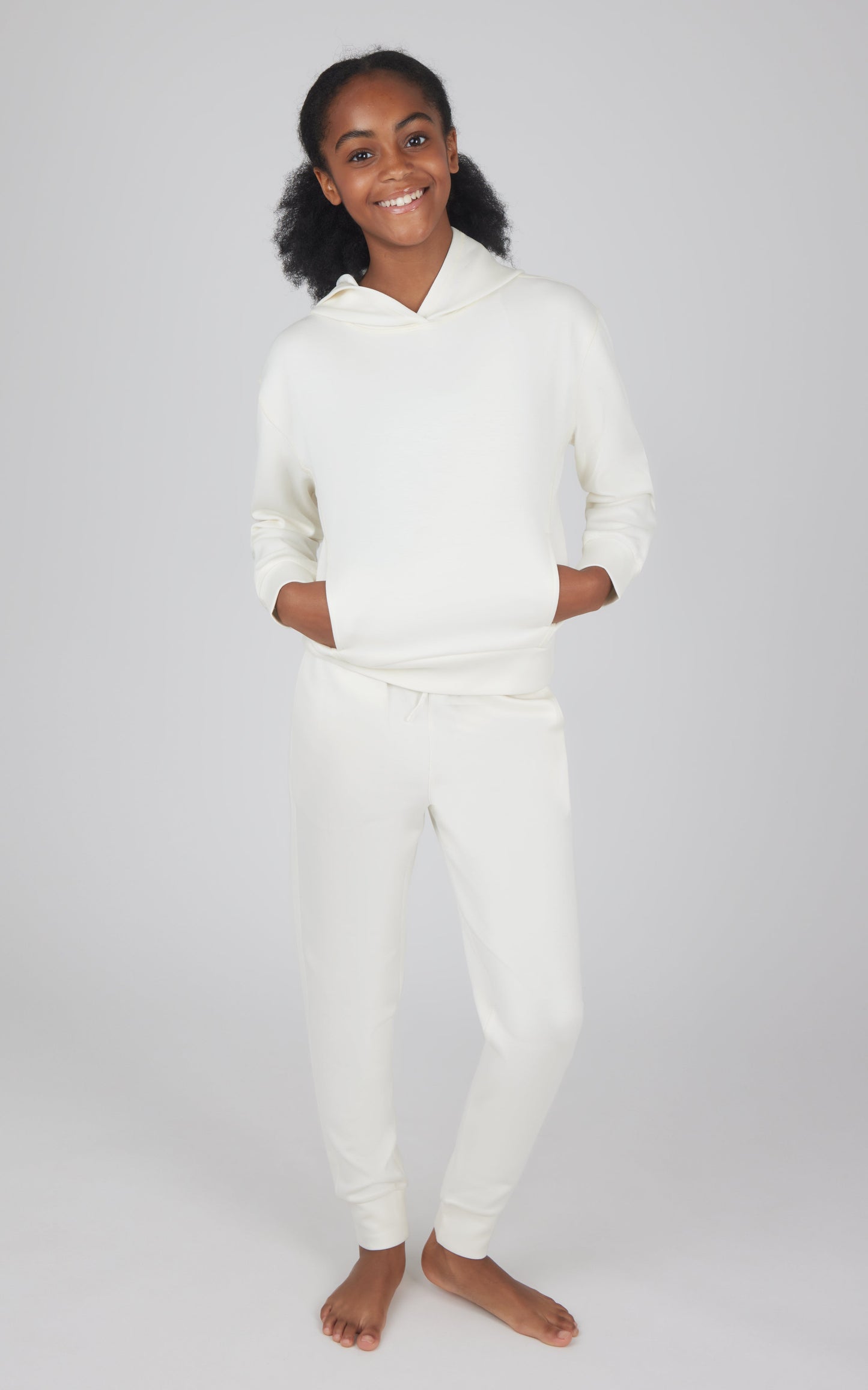 Girls 2 PC Pullover Hoodie + Jogger Set