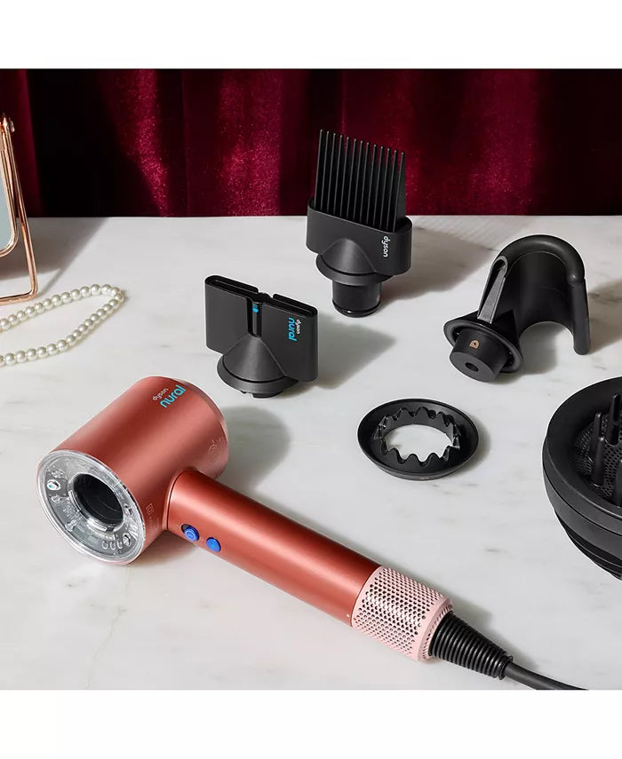 Dyson Special Edition Supersonic Nural Hair Dryer Strawberry Bronze/Blush Pink