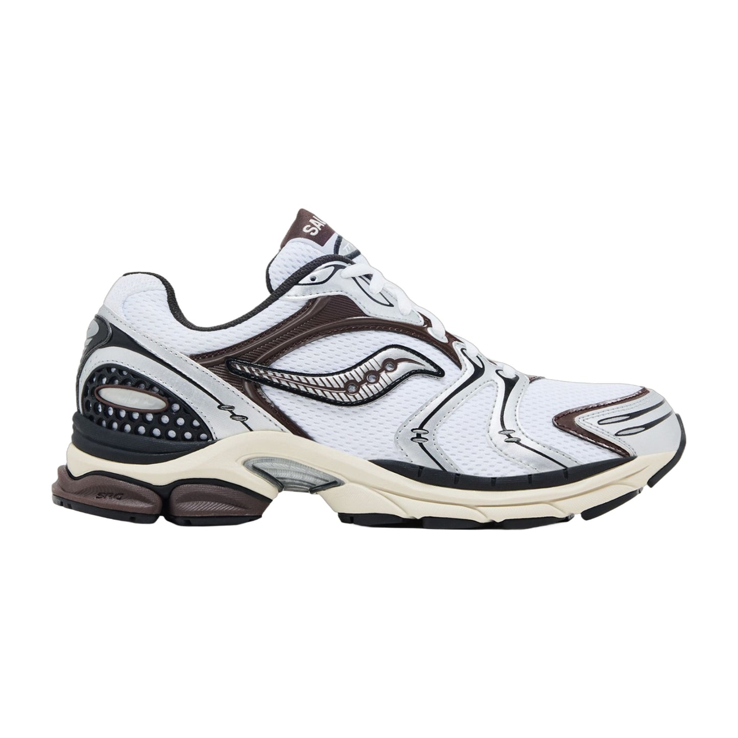 Saucony Mens Progrid Triumph 4 Silver Chrome