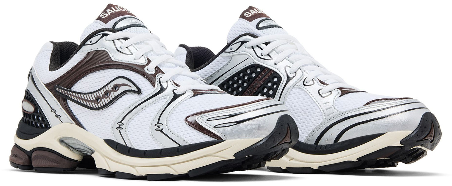 Saucony Mens Progrid Triumph 4 Silver Chrome