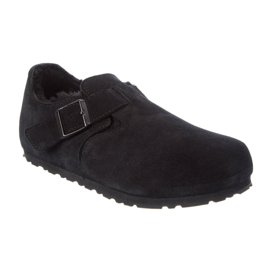 Birkenstock London Suede & Shearling Clog