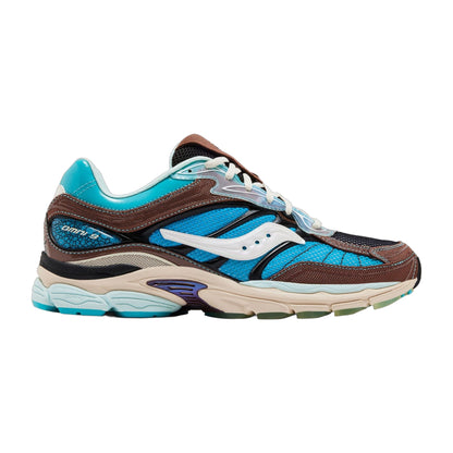 Saucony Mens Progrid Omni 9 Footpatrol Blue Brown