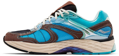 Saucony Mens Progrid Omni 9 Footpatrol Blue Brown