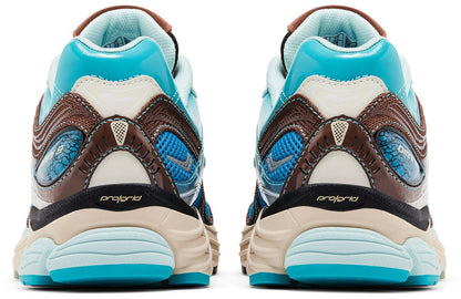 Saucony Mens Progrid Omni 9 Footpatrol Blue Brown