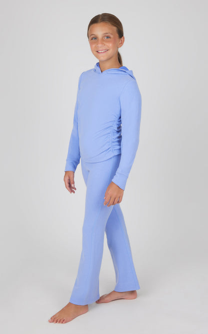 Girls 2 PC Hoodie and Flared Leg Pant