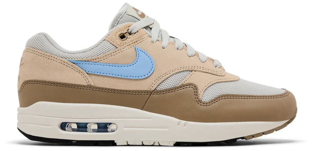 [fz5808-009] Mens Nike Air Max 1 Essential 'light Bone/psychic Blue'