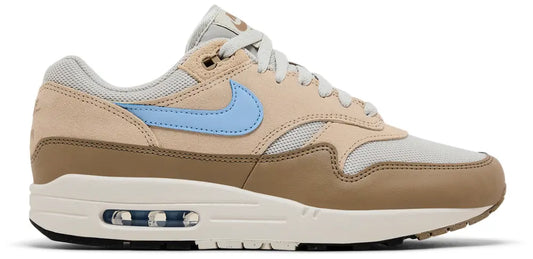 [fz5808-009] Mens Nike Air Max 1 Essential 'light Bone/psychic Blue'