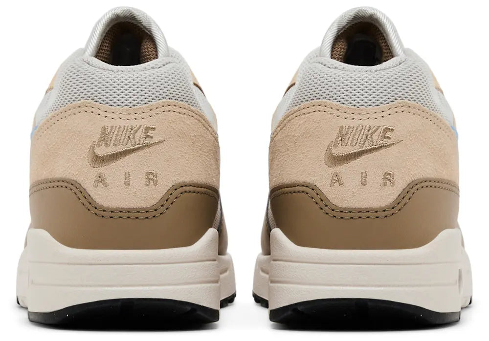 [fz5808-009] Mens Nike Air Max 1 Essential 'light Bone/psychic Blue'