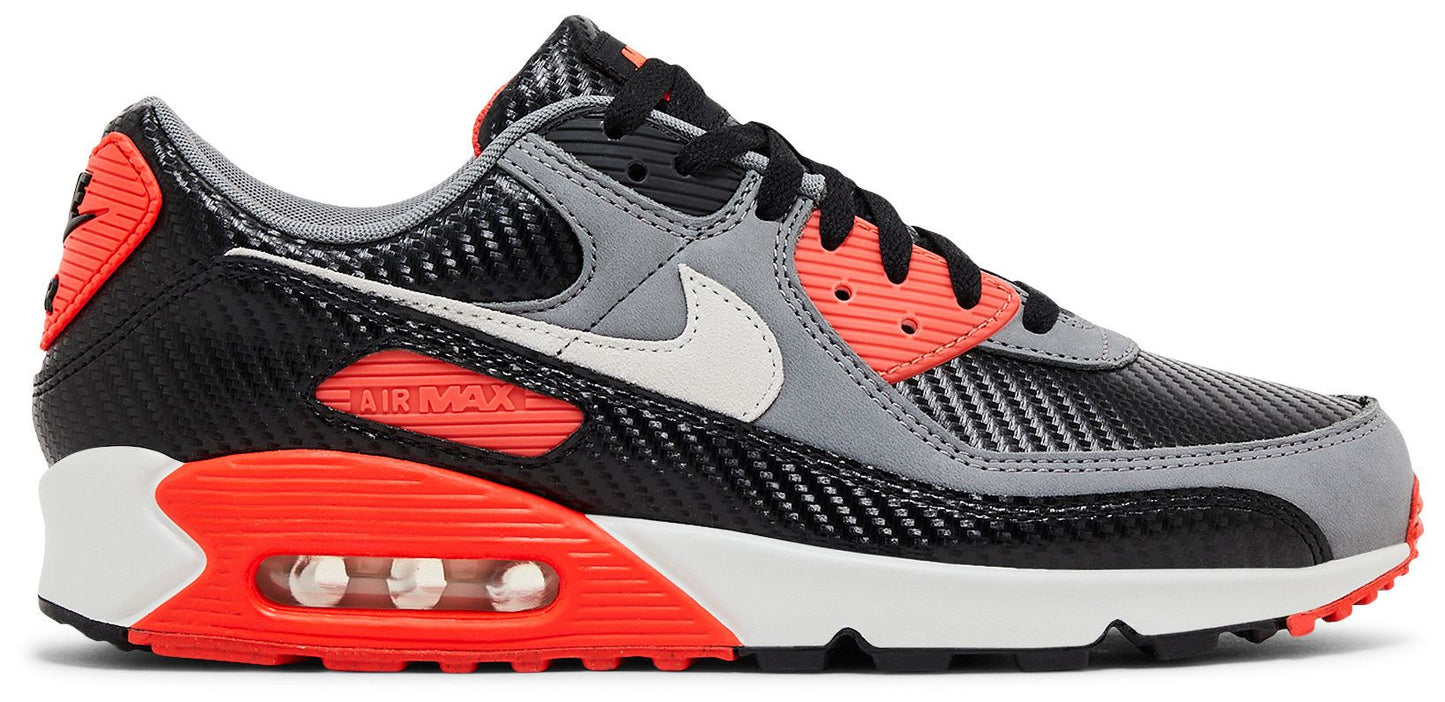 Nike Men's Air Max 90 Premium 'Carbon Fiber Infrared'