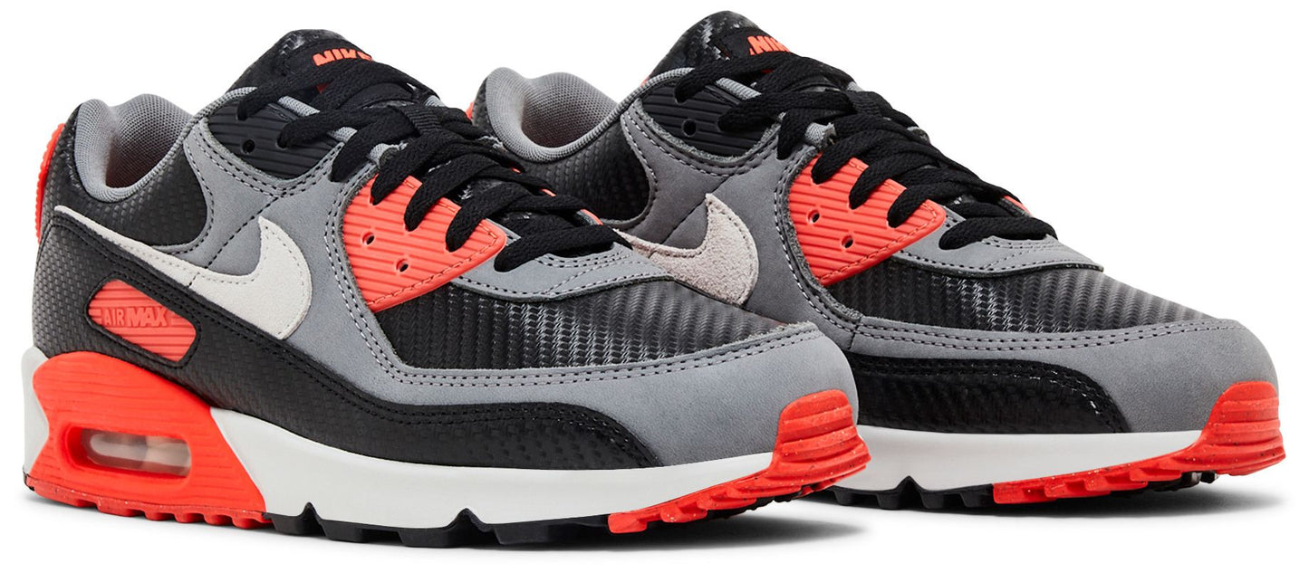 Nike Men's Air Max 90 Premium 'Carbon Fiber Infrared'