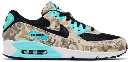 [if1721-100] Mens Nike Air Max 90 Premium 'aurora Green Camo'