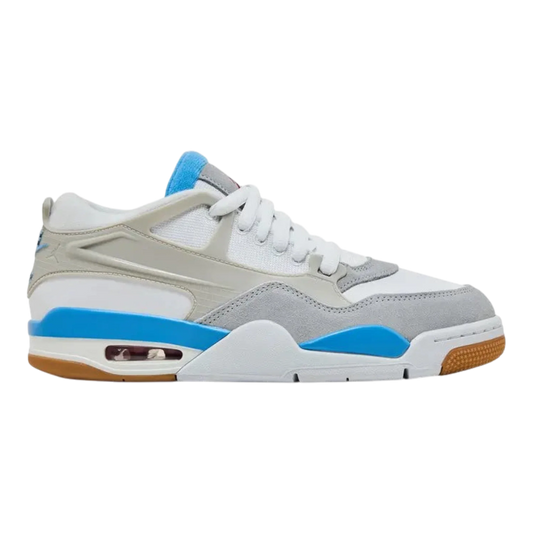 Nike Air Jordan 4 RM Men's Sneakers — White & University Blue Mid-Top