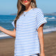 Sky Blue Stripe