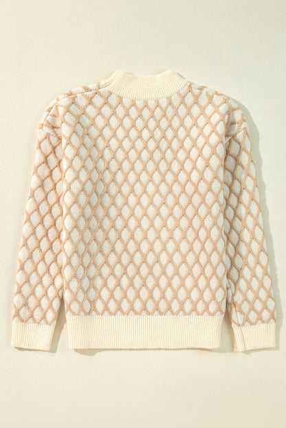 Threaded Pear Ella Drop Shoulder Loose Sweater