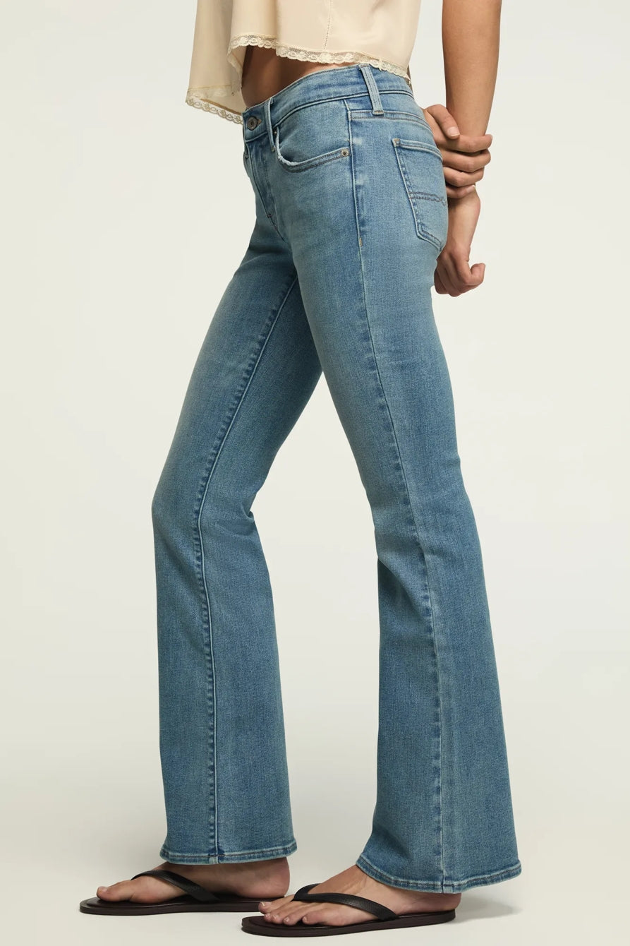 Lucky Brand Women's Mid Rise Sweet Flare - Dreamer's Drift Wash