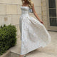 White Printed