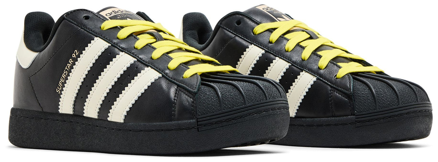 [JI4267] Men's adidas PW Superstar 92 by Pharrell 'Black White'