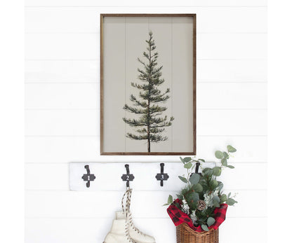 Kendrick Home Single Pine Tree White