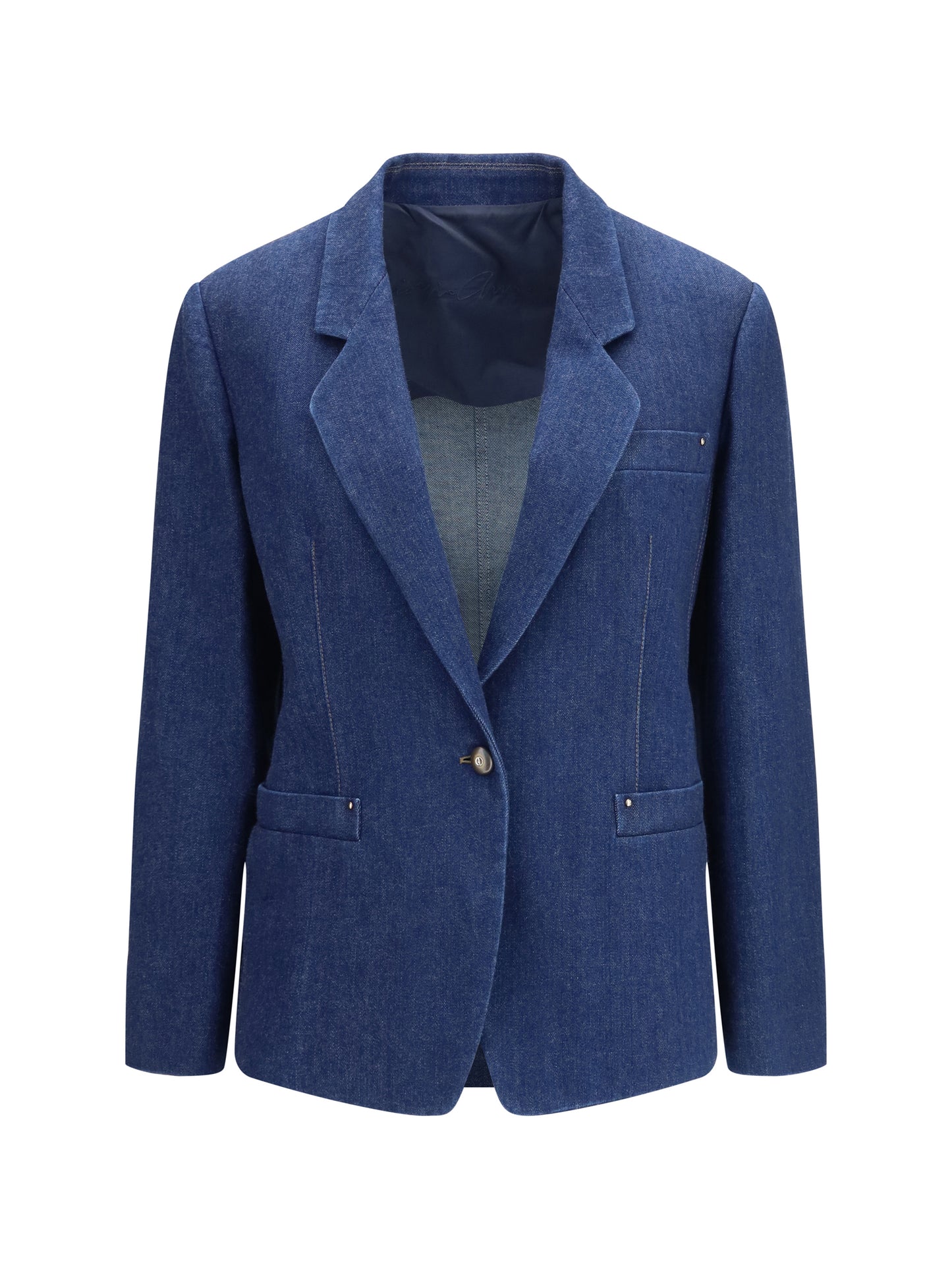 Denim Jacket Single-Breasted