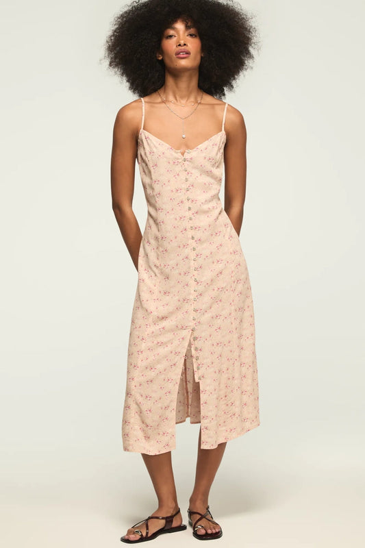 Lucky Brand Women's Festival Printed Simone Slip Dress
