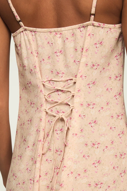 Lucky Brand Women's Festival Printed Simone Slip Dress