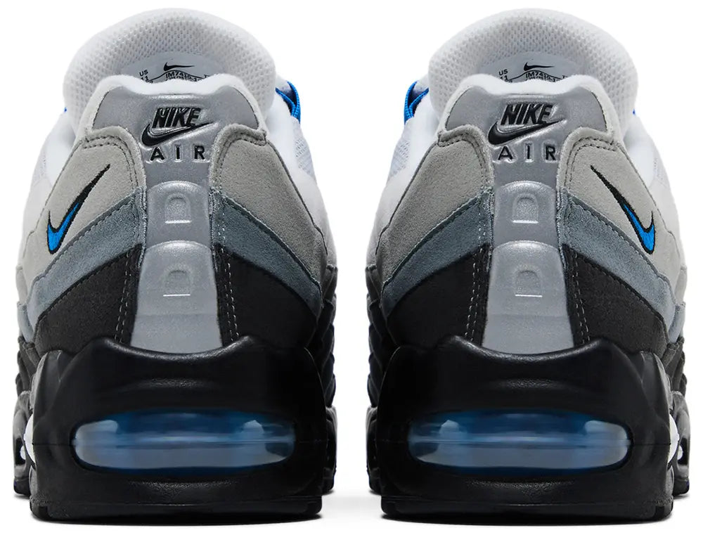 [im7410-100] Mens Nike Air Max 95 Og 'big Bubble Blue Spark'