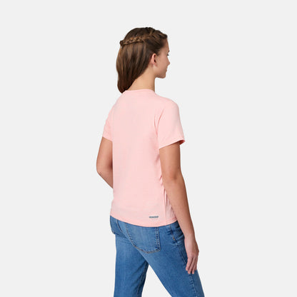 Girls' Microtech® Graphic Crew Neck Shirt