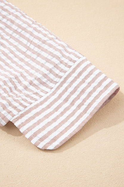 Threaded Pear Winona Collar Half Sleeve Shirt