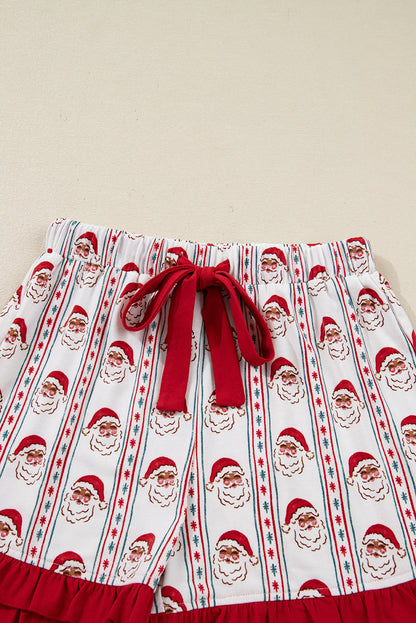 Threaded Pear Gillian Stripes Ruffle Pj Set