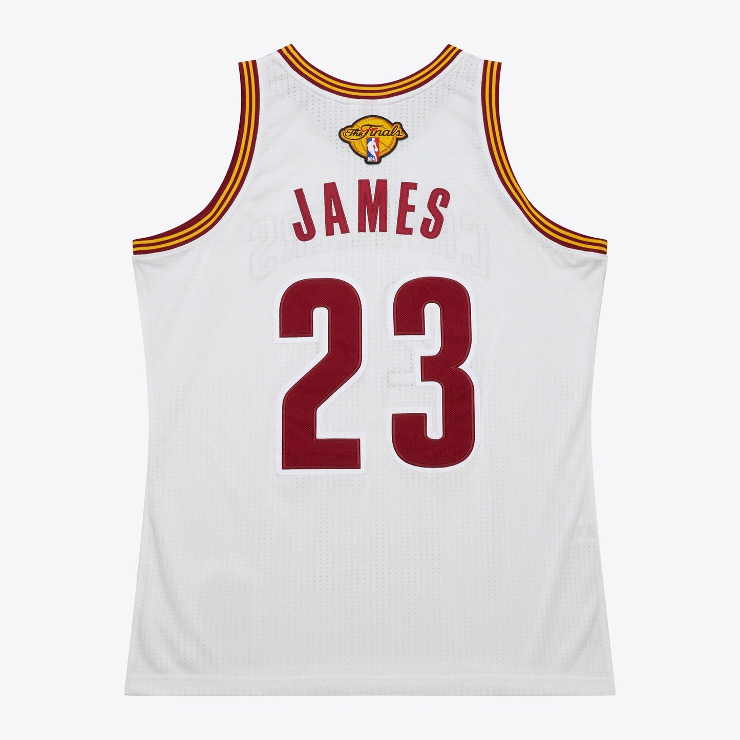 Mitchell & Ness Men's NBA White Jersey Cavaliers 2015 Lebron James