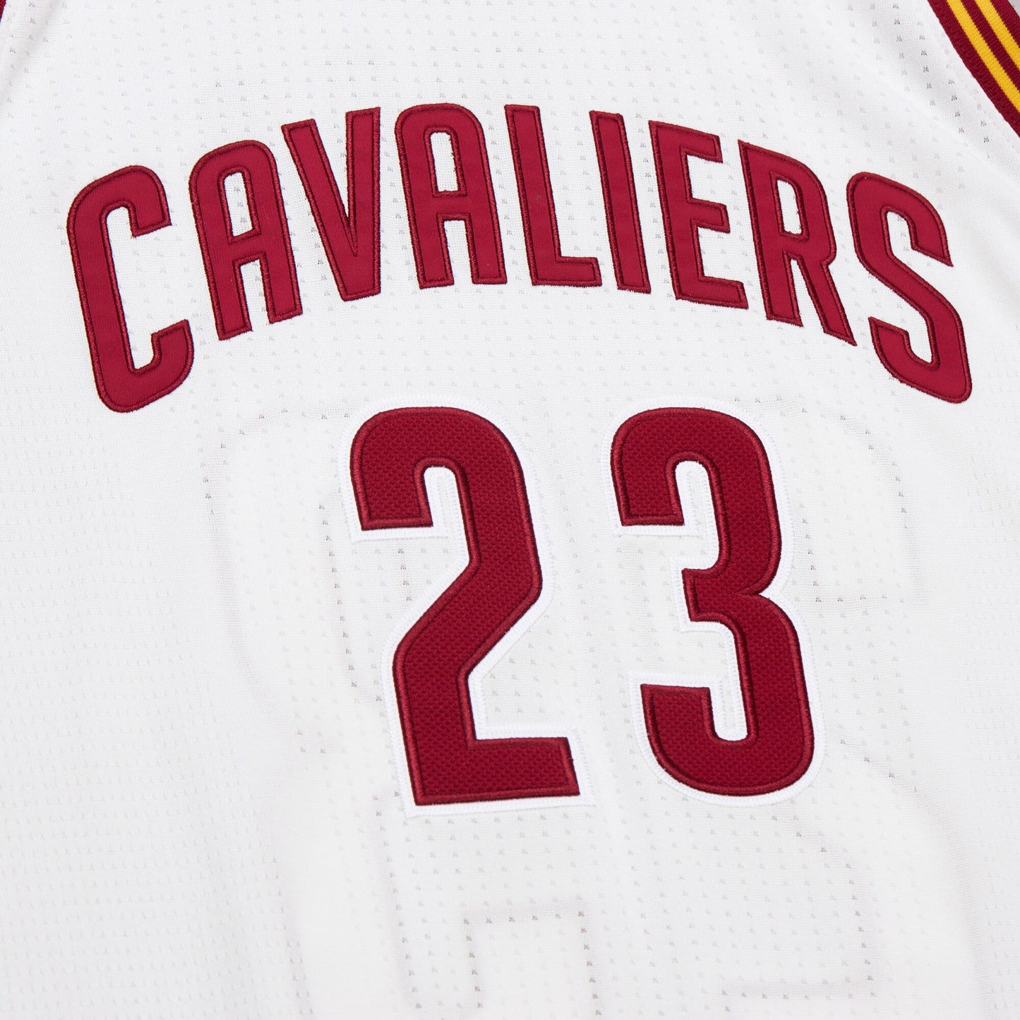 Mitchell & Ness Men's NBA White Jersey Cavaliers 2015 Lebron James
