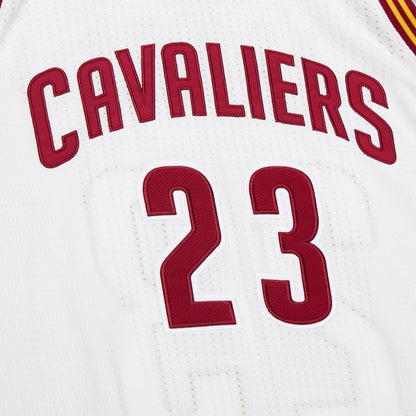 Mitchell & Ness Men's NBA White Jersey Cavaliers 2015 Lebron James