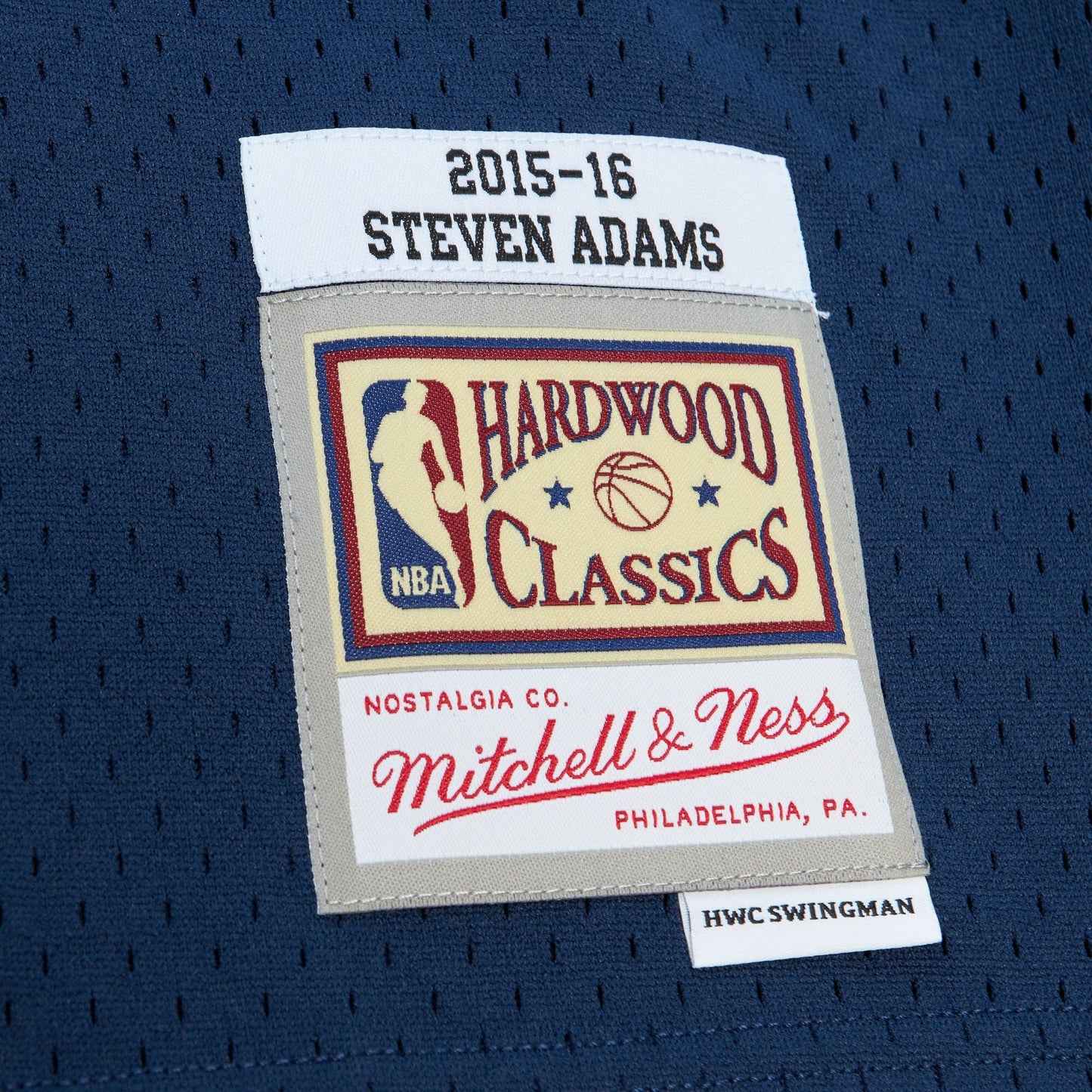 Mitchell & Ness Men's NBA Alternate Jersey Thunder 2015 Steven Adams