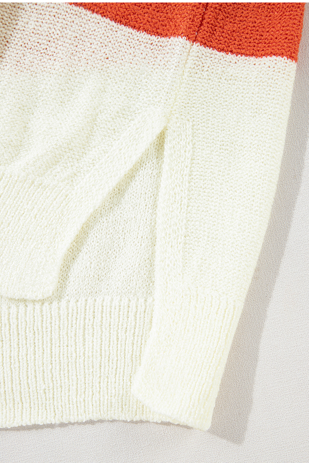 Threaded Pear Eleanor Shoulder Bubble Sleeve Sweater
