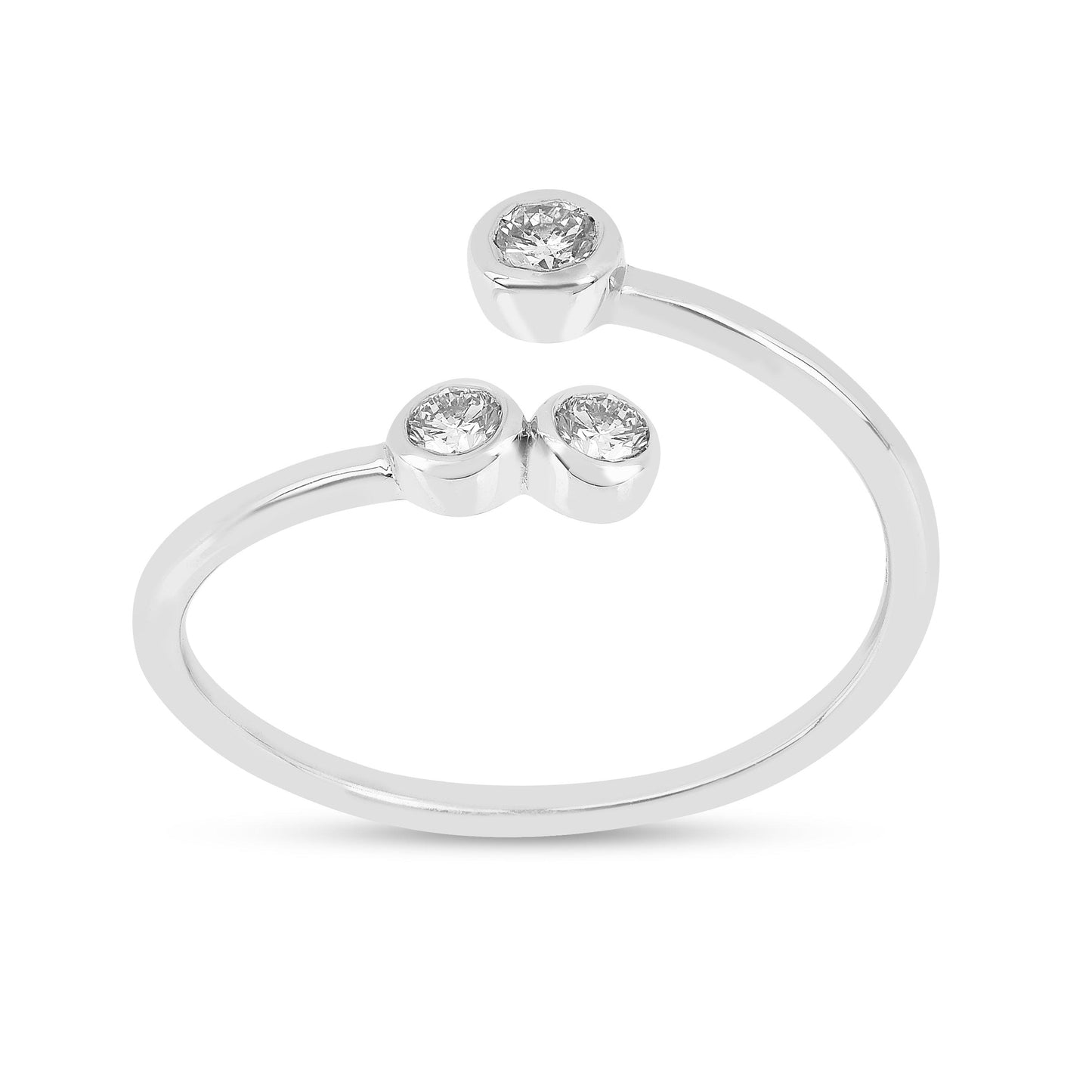 Lab Grown Diamond Open Ring