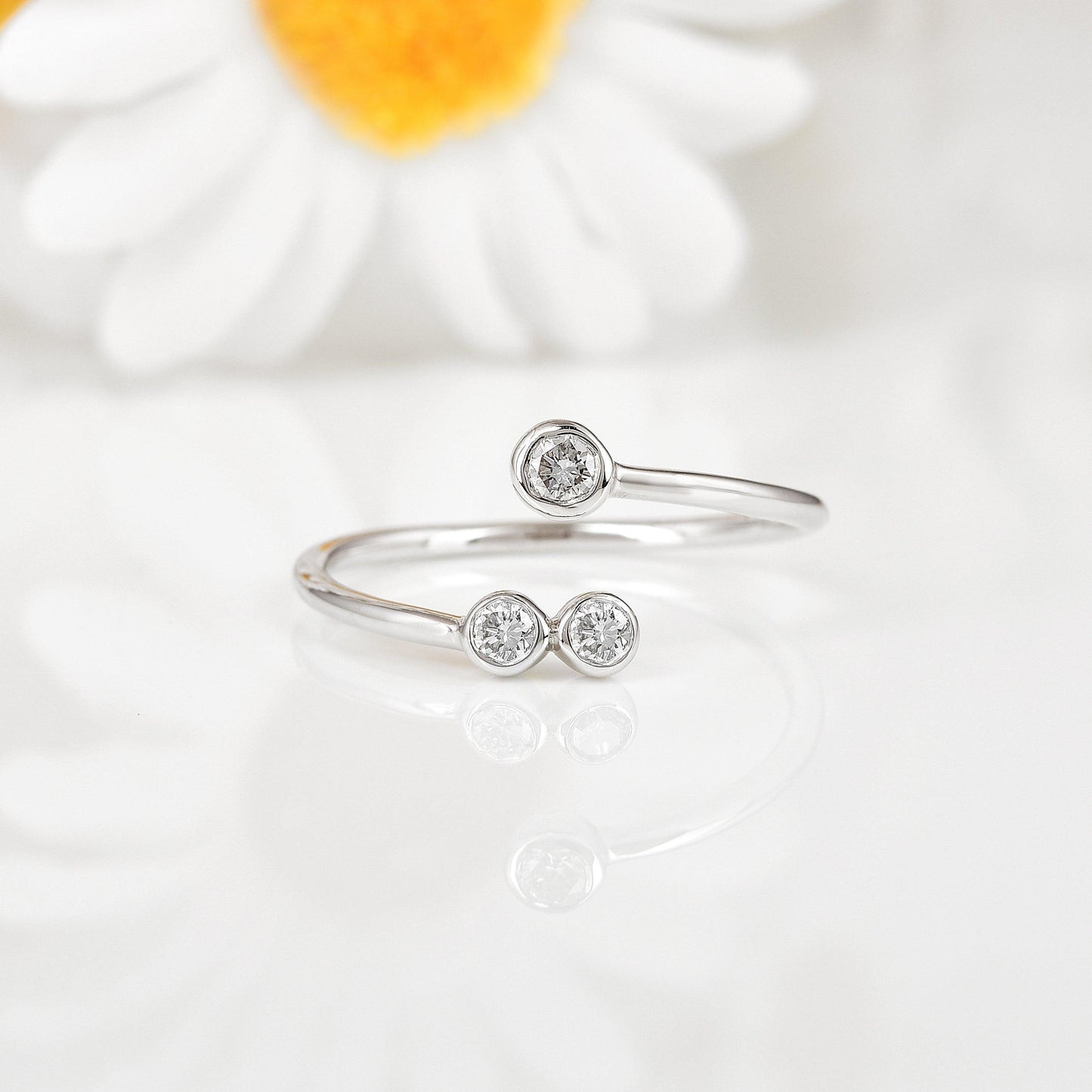 Lab Grown Diamond Open Ring