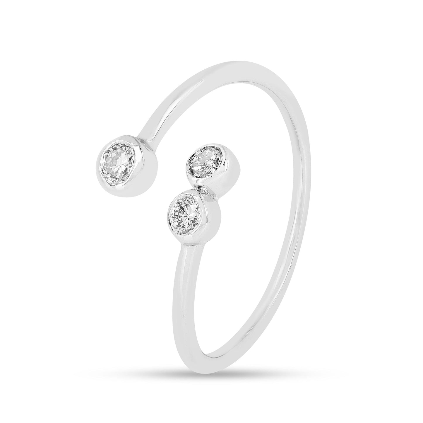 Lab Grown Diamond Open Ring
