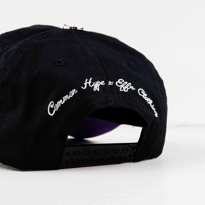 Common Hype x Effn Clothing ‘Valley Homage’ Hat Black/Purple