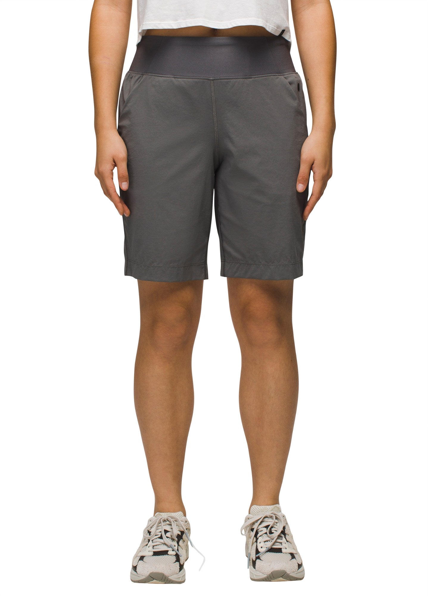Women's Prana Koen Flat Front Mid Rise Standard Fit Shorts