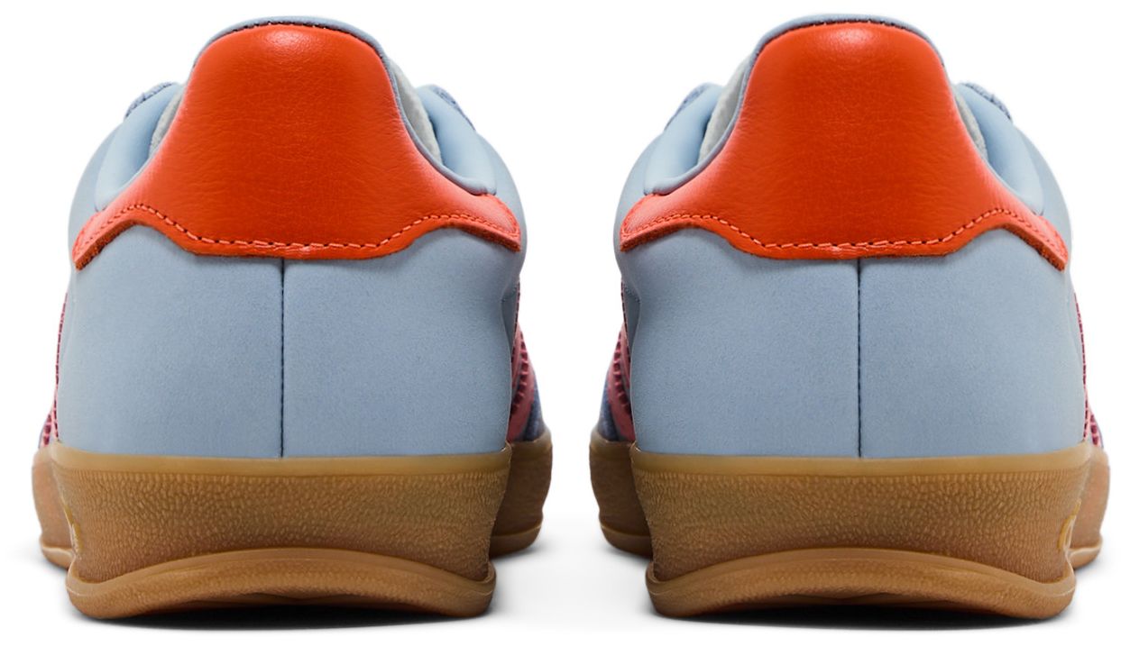 Women's adidas Gazelle Indoor 'Wonder Blue Solar Orange Gum'