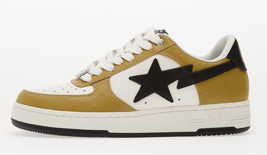 Men's A Bathing Ape BAPE Sta #3 M2 - Brown/Black Ostrich